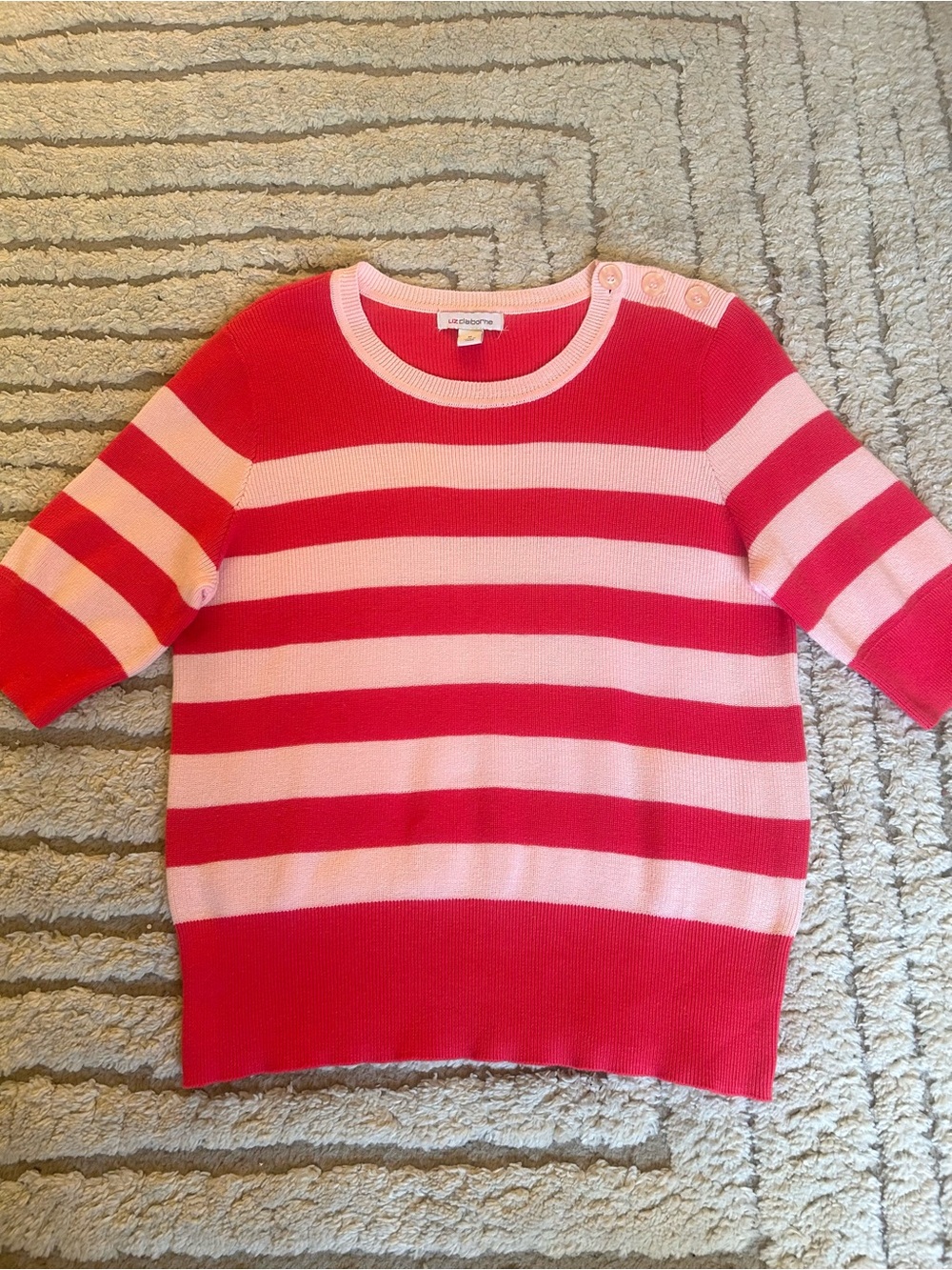 Striped Pink Sweater